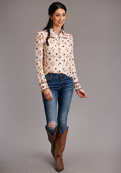 11-050-0590-6020 STETSON WOMENS L/S SHIRT