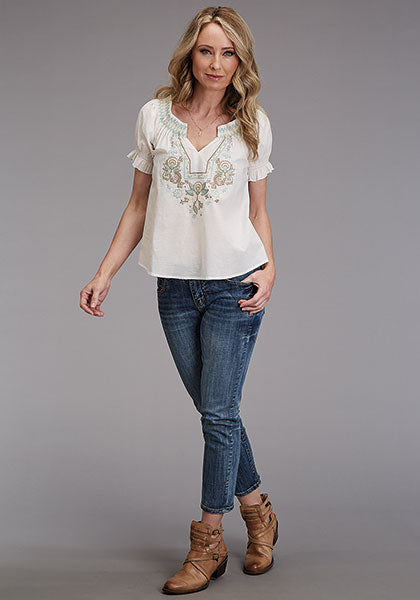 11-051-0565-2018 STETSON WOMENS S/S SHIRT