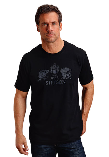 11-076-0562-0864 STETSON SHORT SLEEVE T-SHIRT