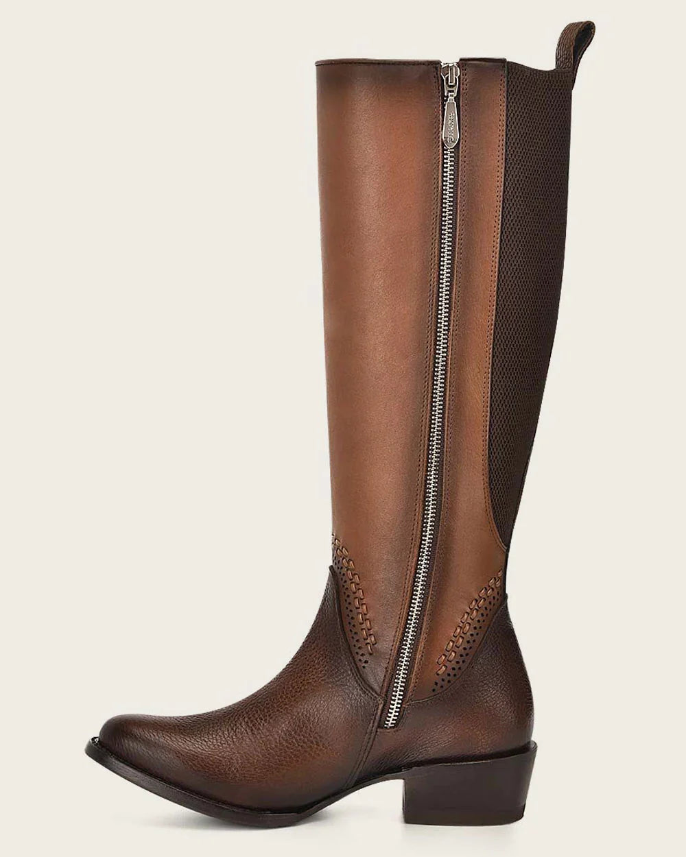CU758 CUADRA WOMENS BROWN TALL BOOTS