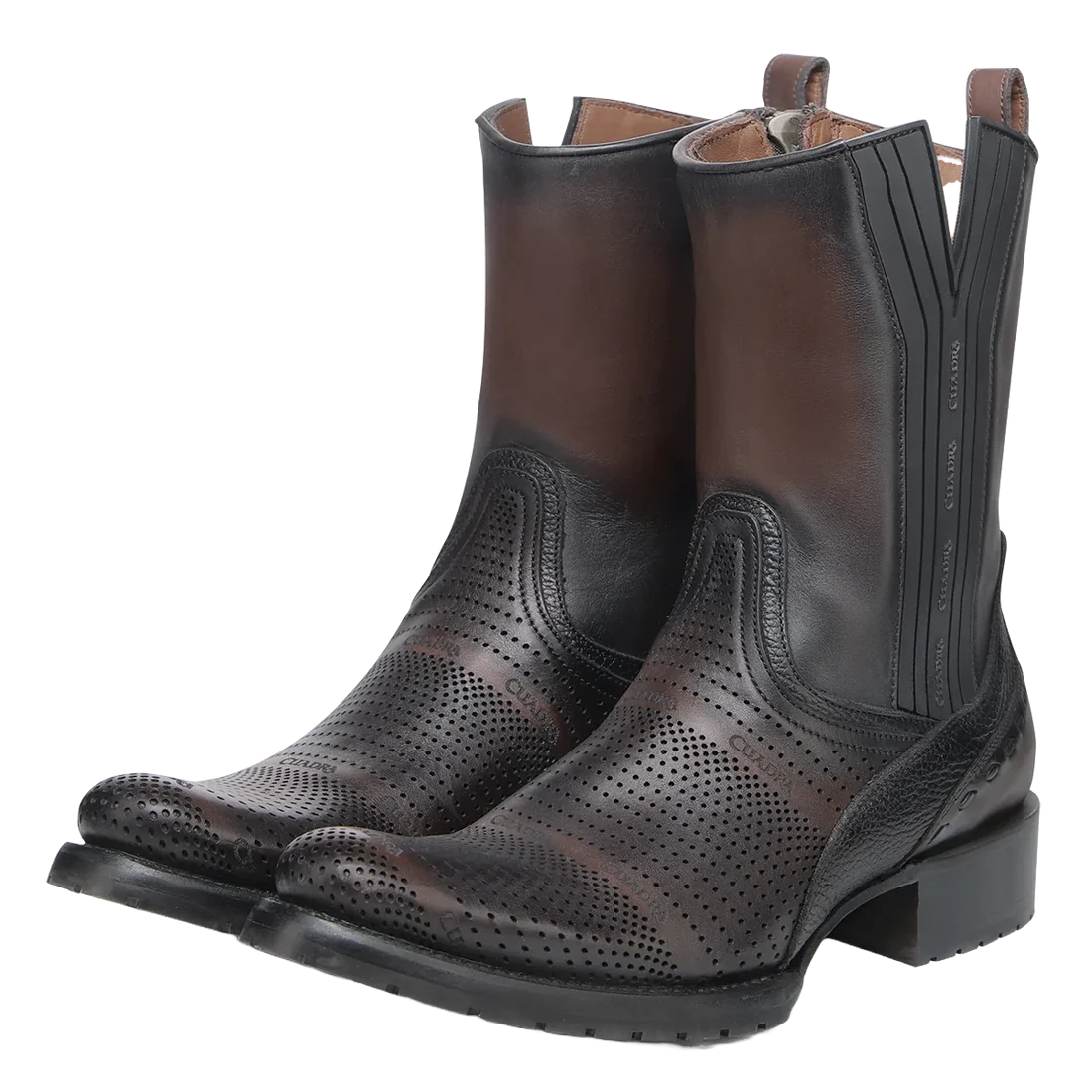 CU942 CUADRA LASER CHOCOLATE CASUAL BOOTS