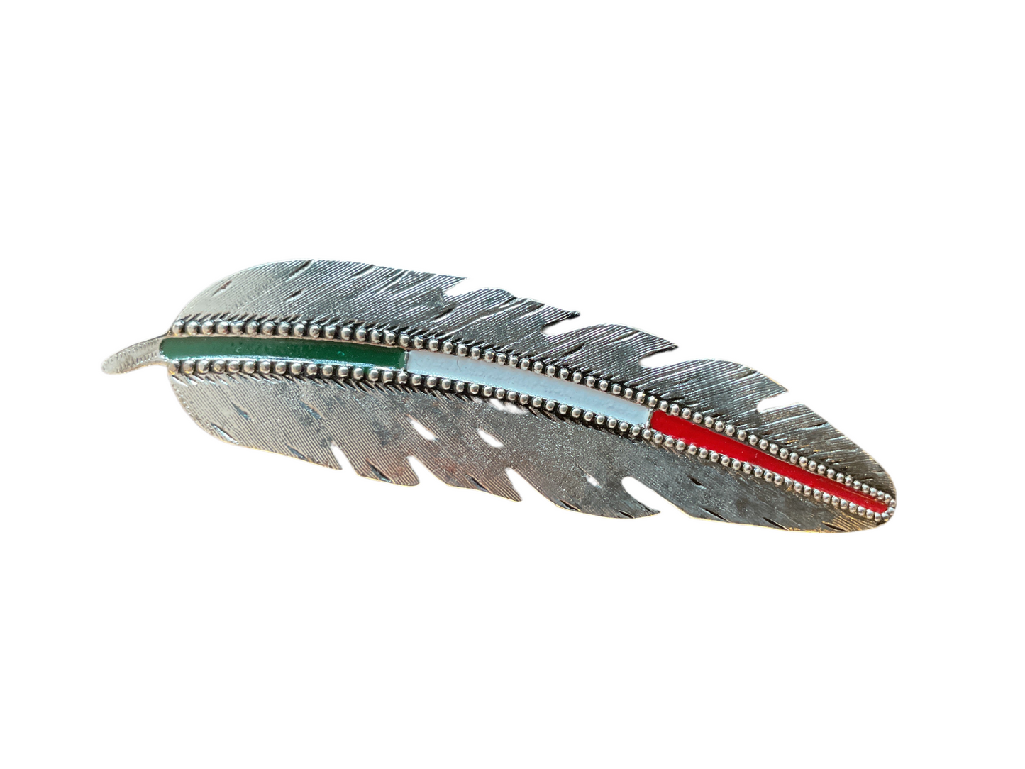 HP HAT PIN METAL FEATHER HP-F6
