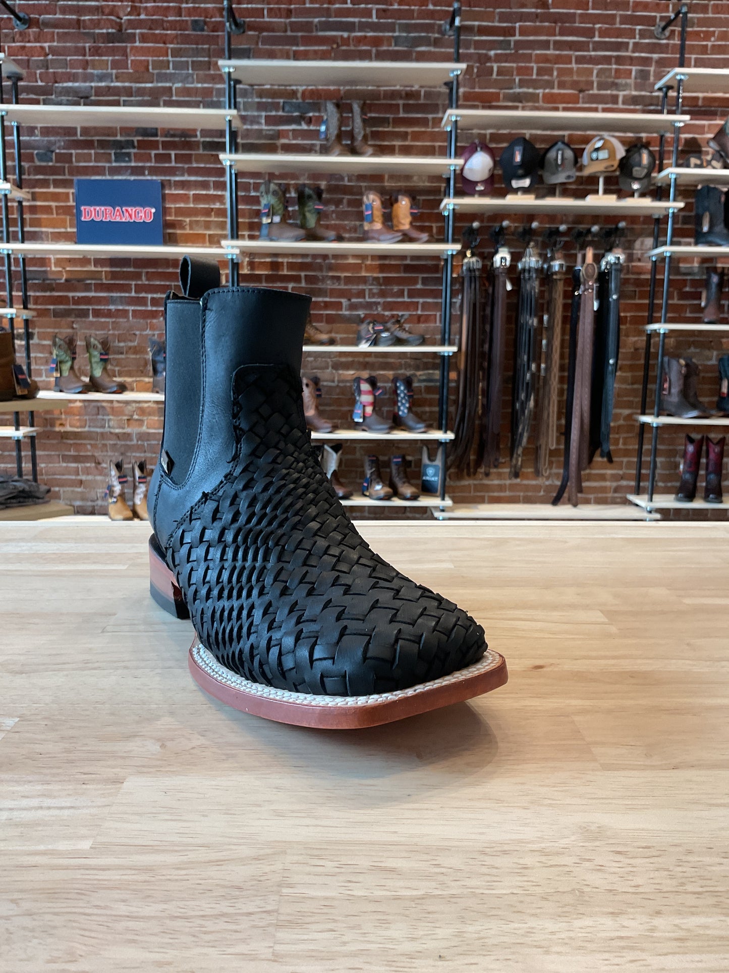 1010 CAVAL BLACK PETATILLO ANKLE BOOTS