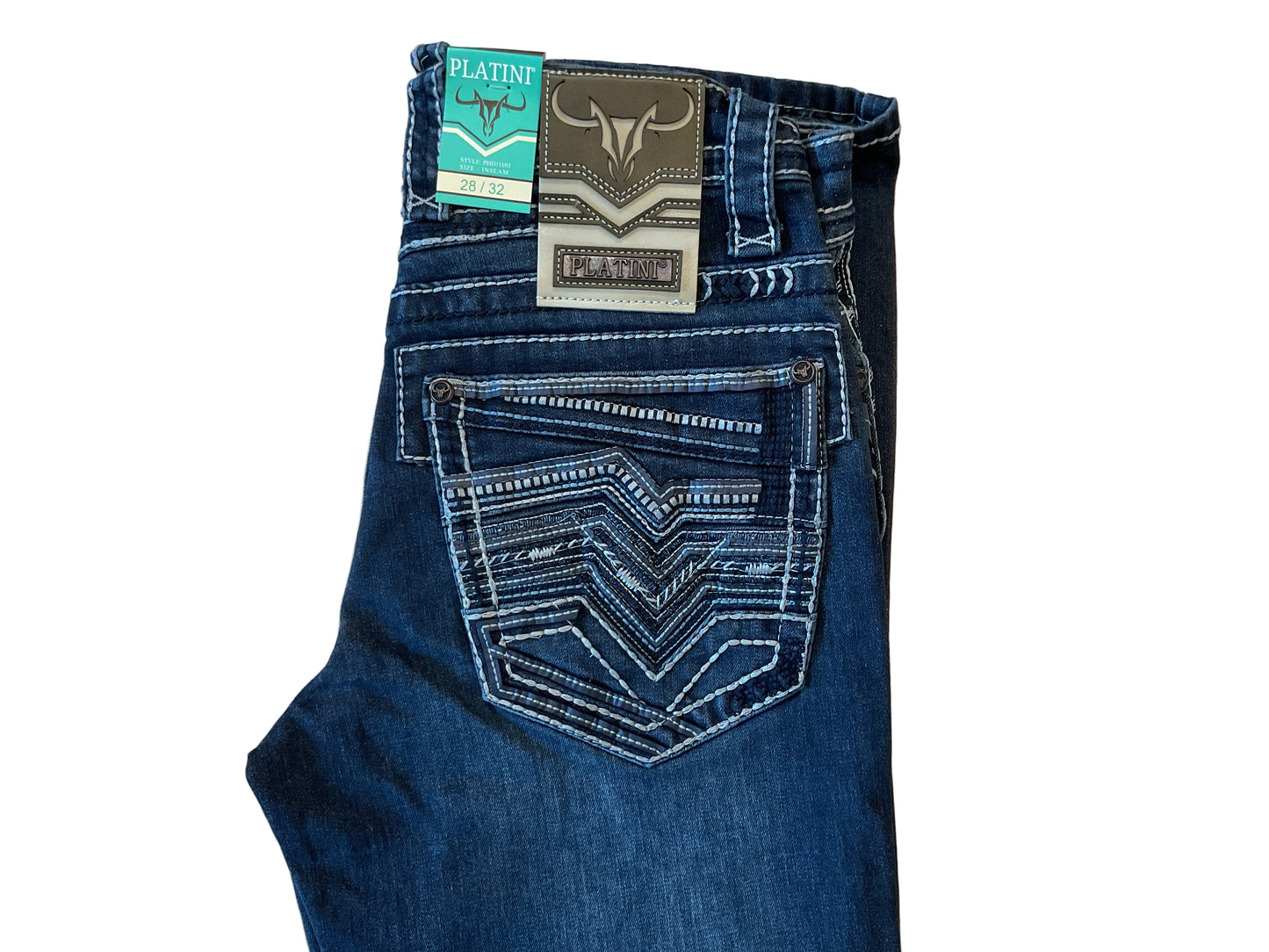 PHD11103 PLATINI SLIM BOOT CUT JEANS