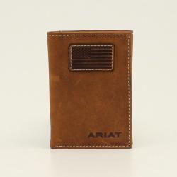 A3548444 ARIAT MENS TRIFOLD WALLET