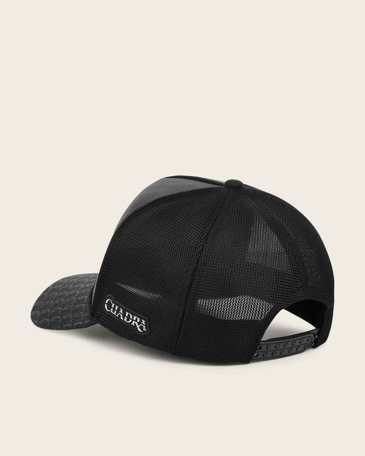 CP006 CUADRA MN BLACK CAP- STINGRAY PATCH