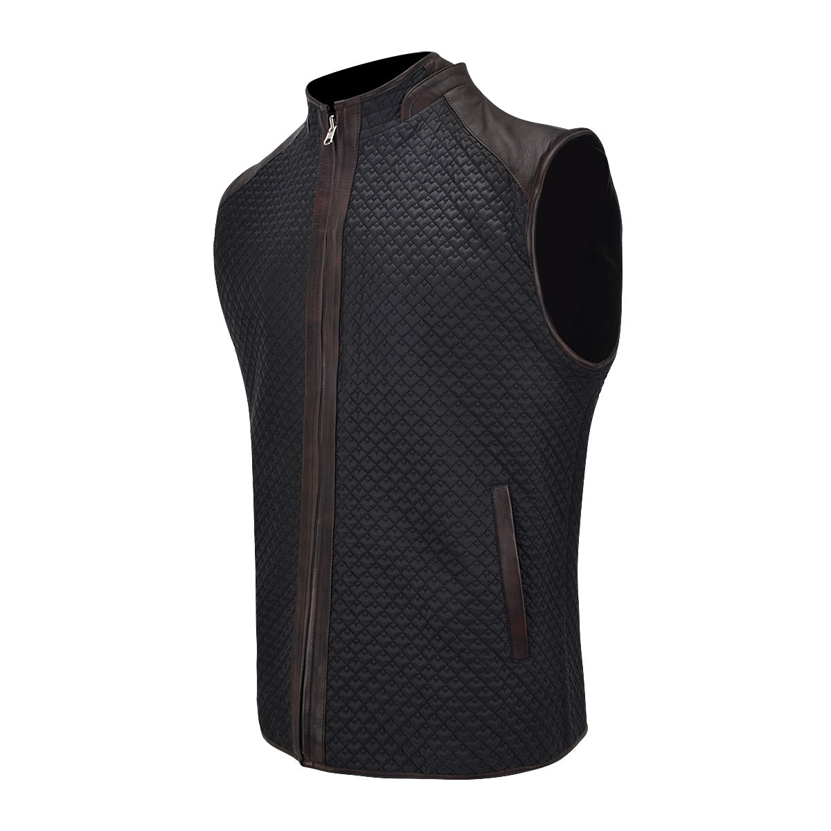 JC231 CUADRA MEN'S BROWN VEST