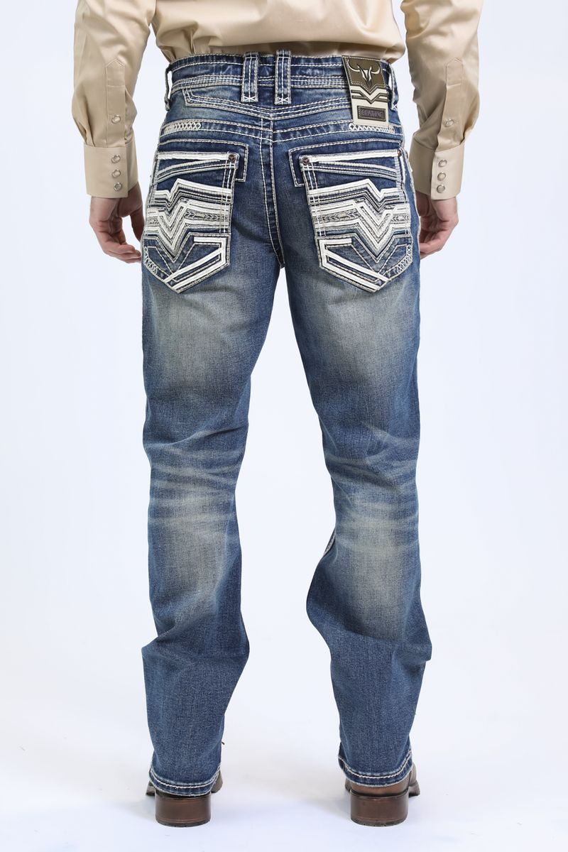 PHD10766 PLATINI TRIPLE STITCH SIGNATURE POCKET JEANS