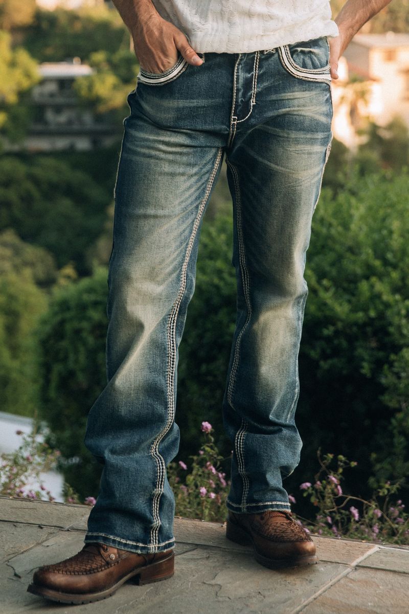 PHD10766 PLATINI TRIPLE STITCH SIGNATURE POCKET JEANS