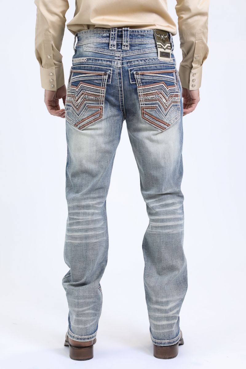 PHD10767 PLATINI TRIPLE STITCH SIGNATURE POCKET JEANS