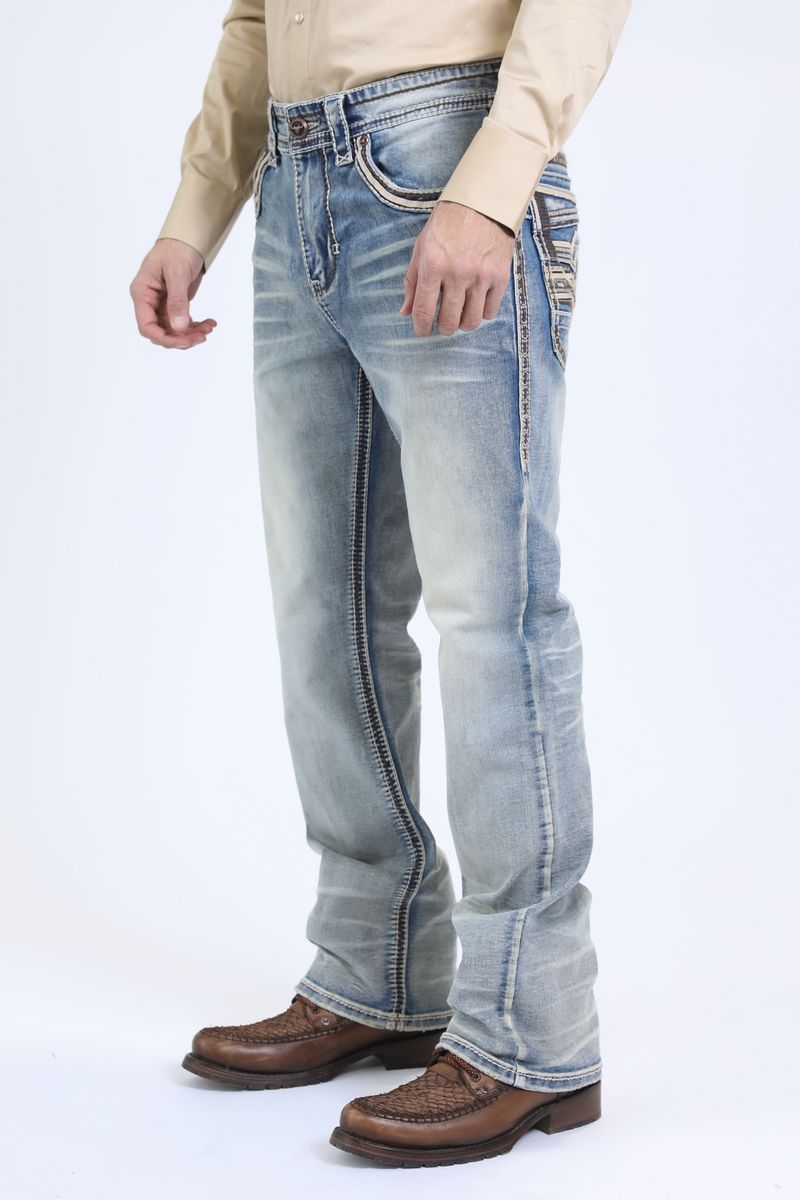 PHD10762 PLATINI TRIPLE STITCH SIGNATURE POCKET JEANS