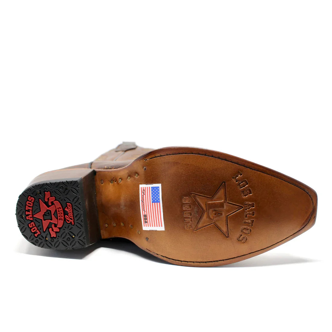 3819940 LOS ALTOS LD SNIP TOE TALL SHAFT RAGE WALNUT BOOTS
