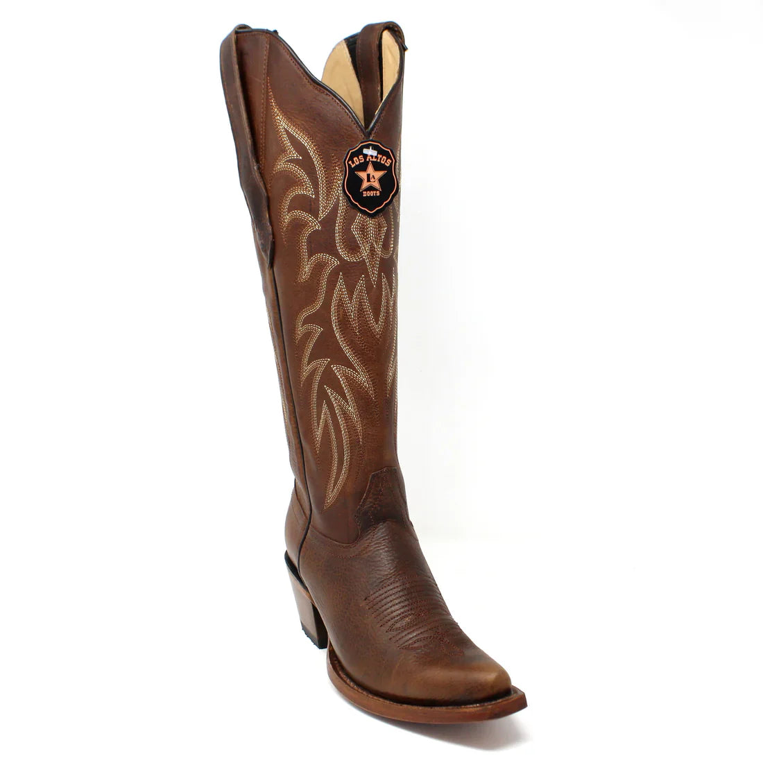 3819940 LOS ALTOS LD SNIP TOE TALL SHAFT RAGE WALNUT BOOTS