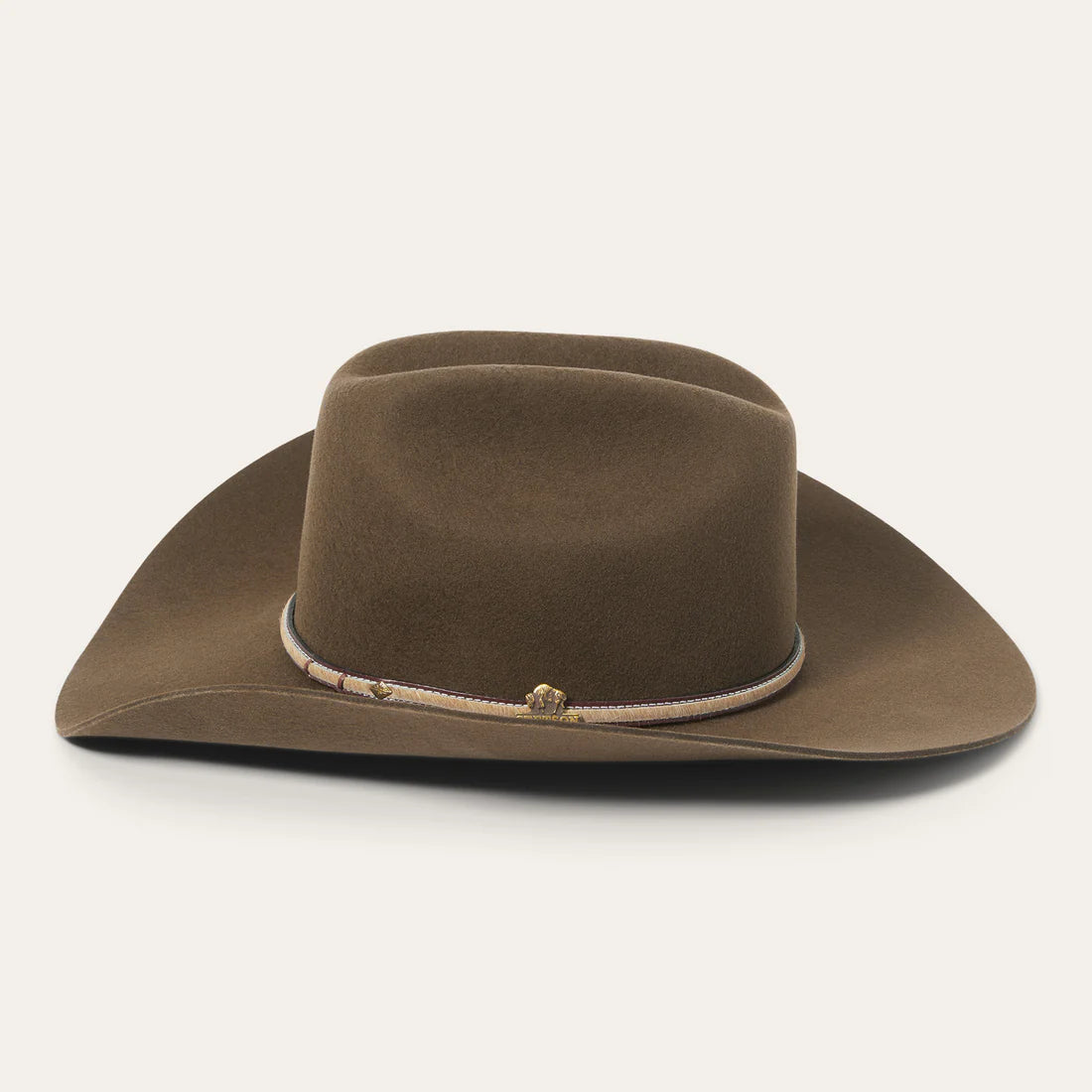 SBPWRV-754023 STETSON 4X POWDER RIVER BUFFALO FUR FELT HAT MINK