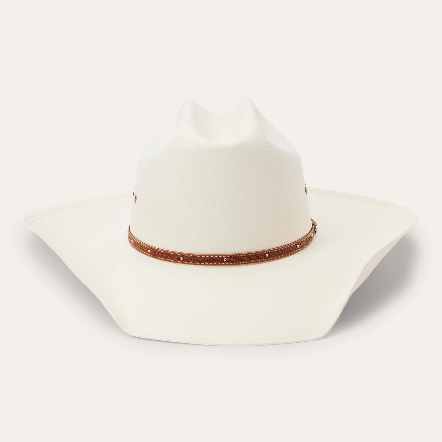 SSSTNH-6842-81-70 STETSON 10X STANHOPE STRAW COWBOY HAT