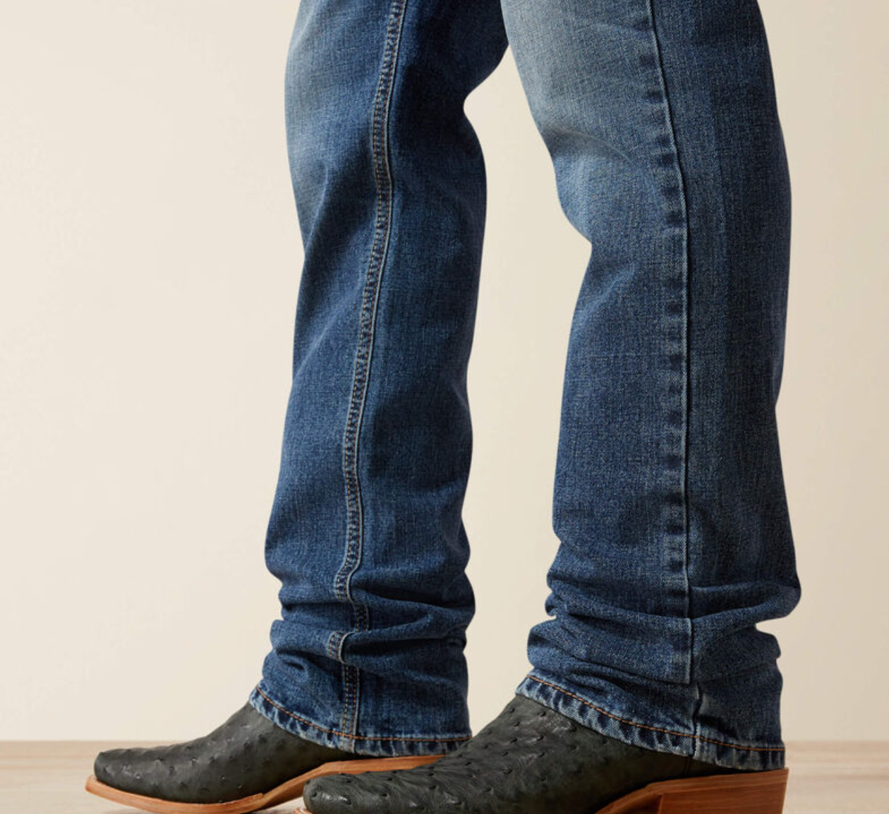 10065923 ARIAT M7 SLIM REBEL CLASSIC RISE STRAIGHT LEG JEANS-LIVERMORE