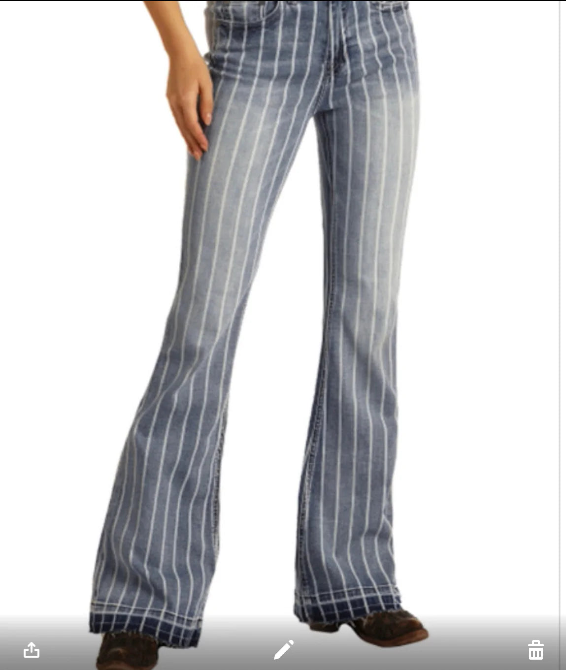 W8H2533 ROCK N ROLL JUNIOR HIGH RISE TROUSER