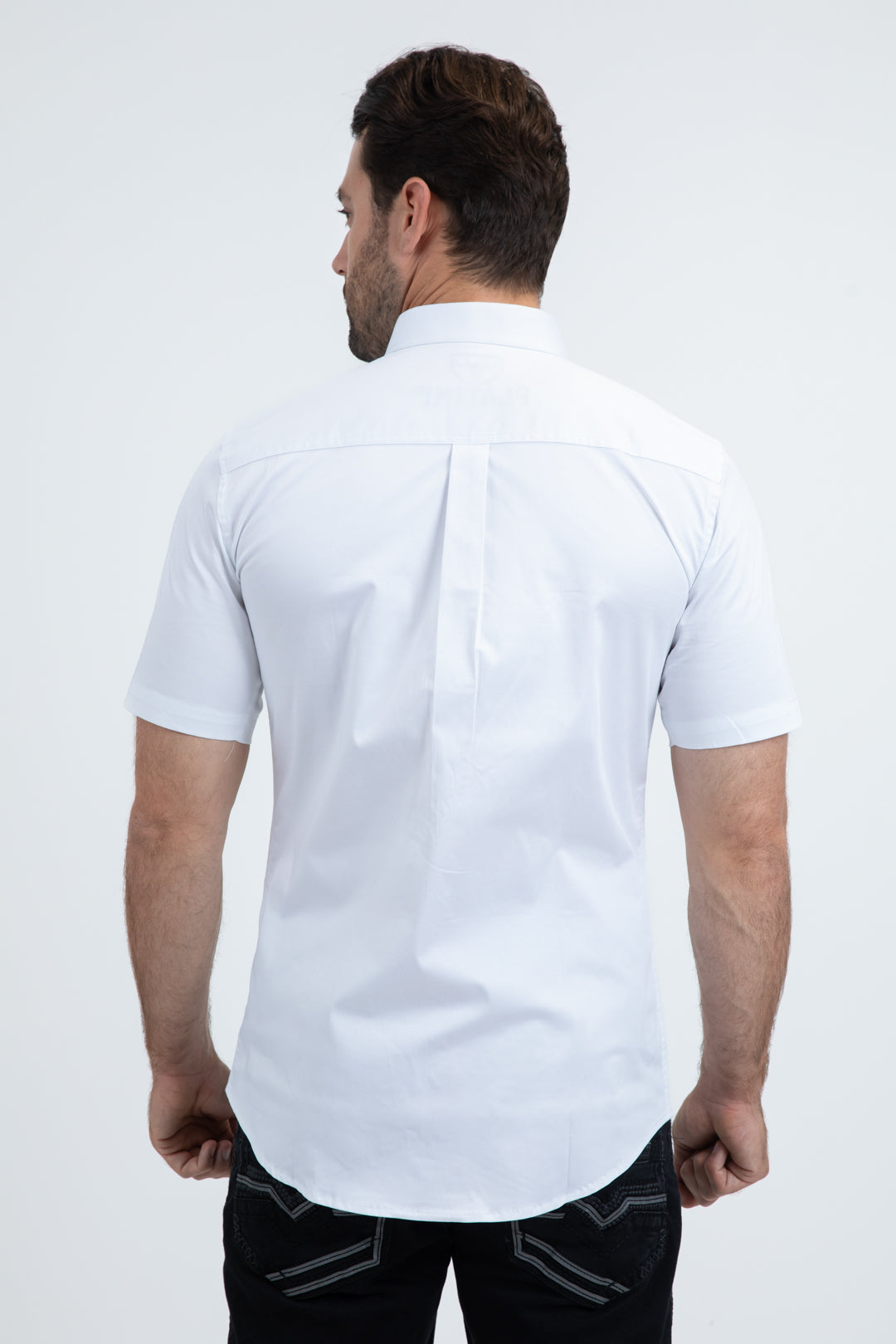CTS9259 PLATINI WHITE SHORT SLEEVE SHIRT