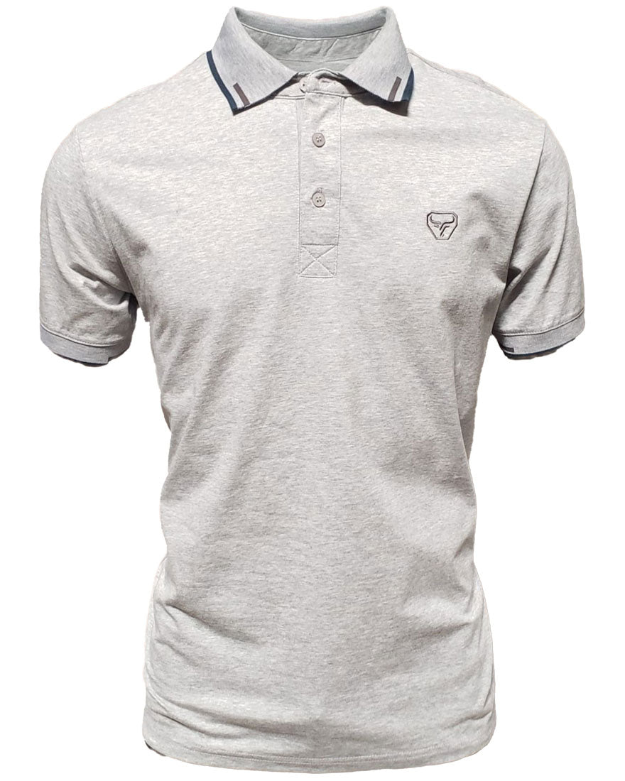 LAM28214 LAMASINI SHORT SLEEVE GREY SHIRT