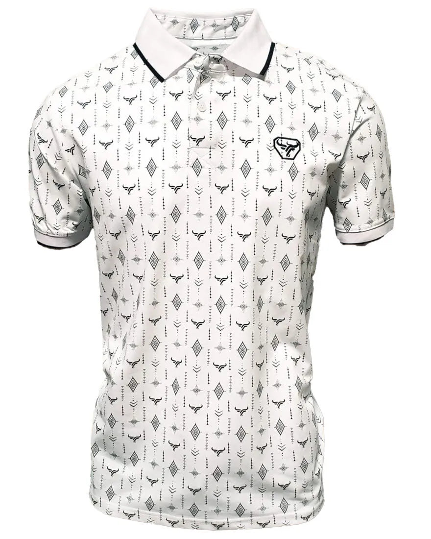 LAM28215 LAMASINI WHITE SHORT SLEEVE SHIRT