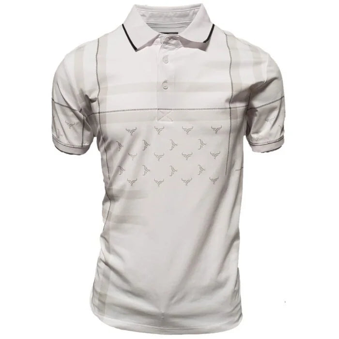 LAM28216 LAMASINI WHITE SHORT SLEEVE SHIRT