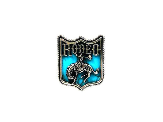 Western Turquoise Rodeo Cuff Ring