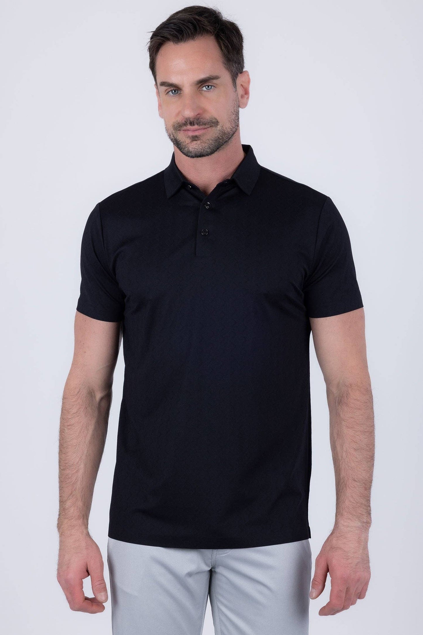 Paragon Polo Shirt: Black Beauty