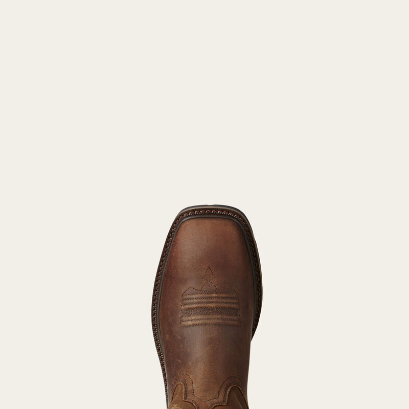 10021108 GROUNDBREAK WIDE SQUARE TOE STEEL TOE WORK BOOT