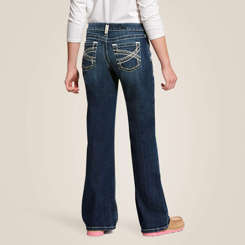 10025984 ARIAT GIRLS ENTWINED BOOT JEAN