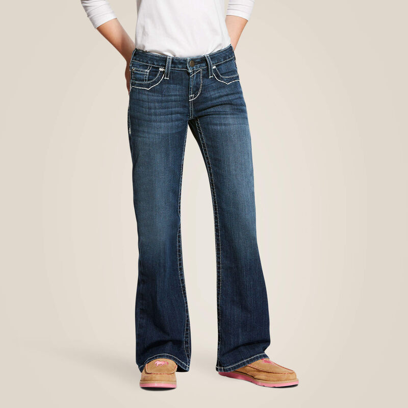 10025984 ARIAT GIRLS ENTWINED BOOT JEAN