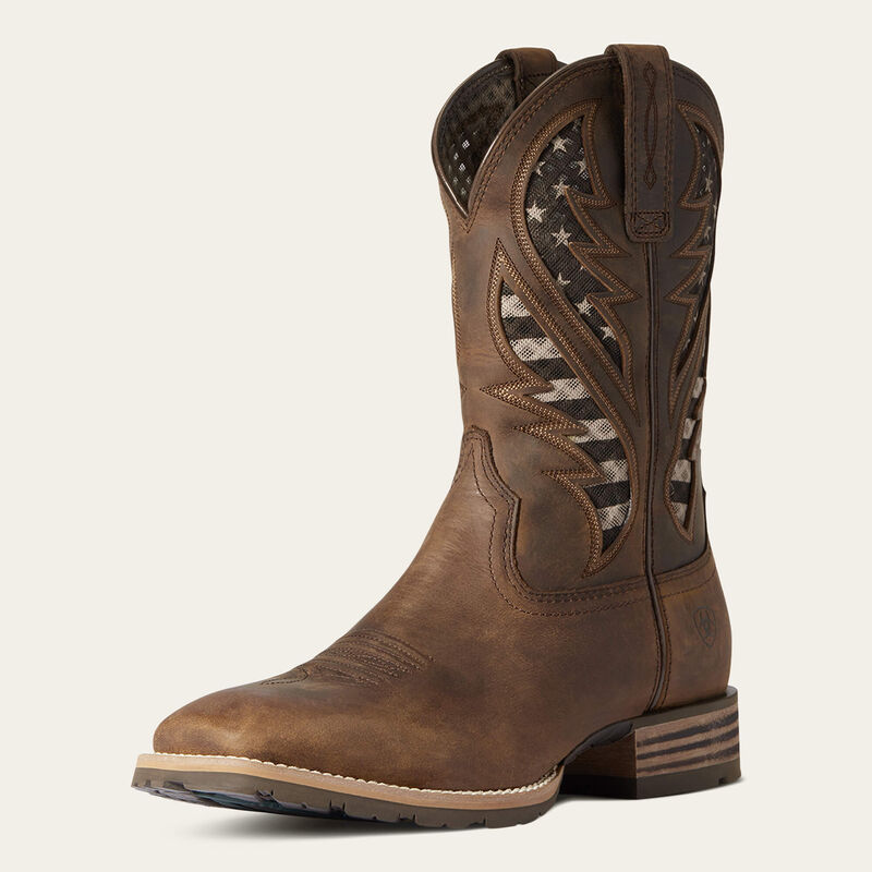 10038340 ARIAT HYBRID VENTTEK WESTERN BOOTS