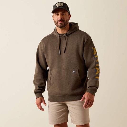10071201 ARIAT REBAR Lightweight Logo Hoodie