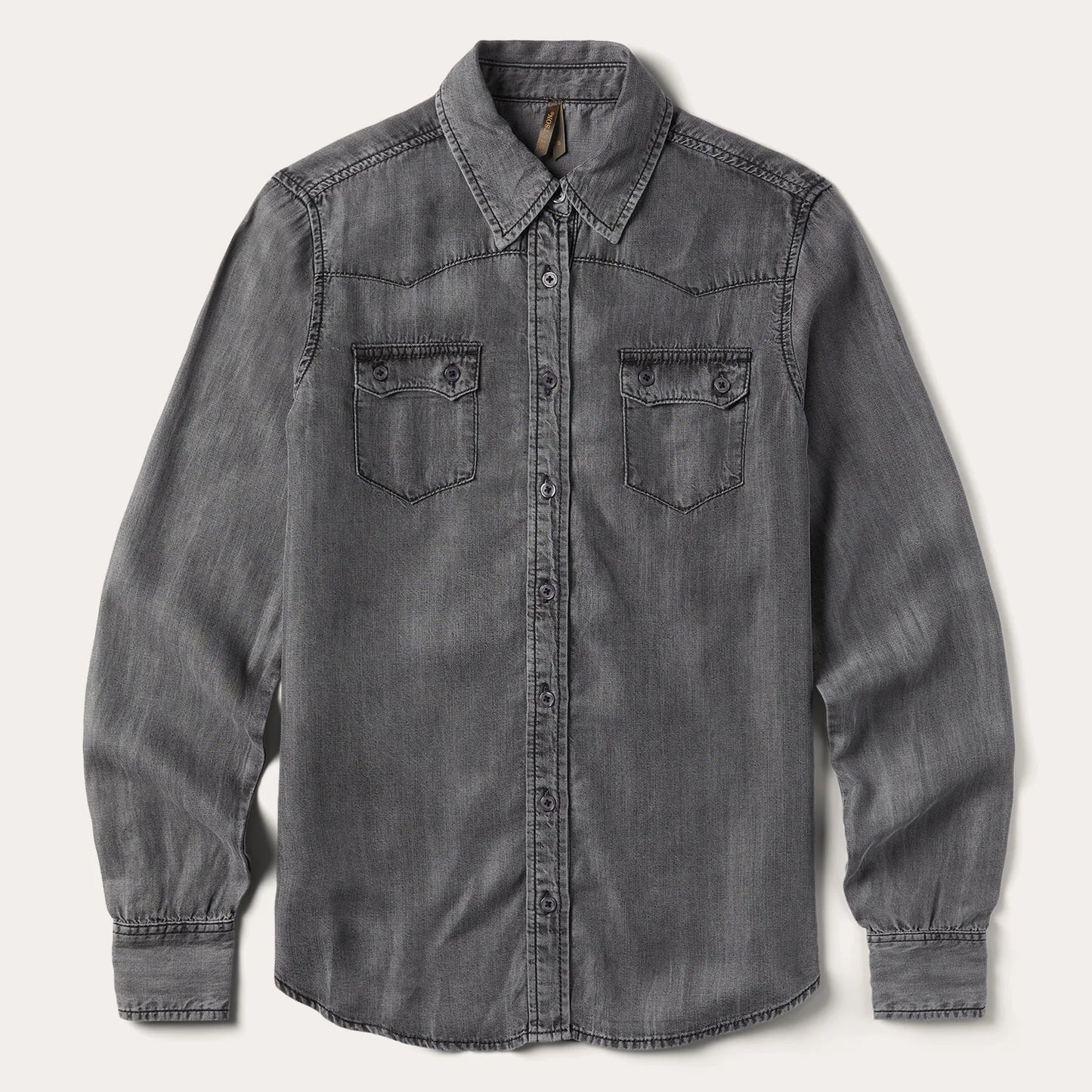 11-050-0565-0117 STETSON BOYFRIEND FIT DENIM SHIRT
