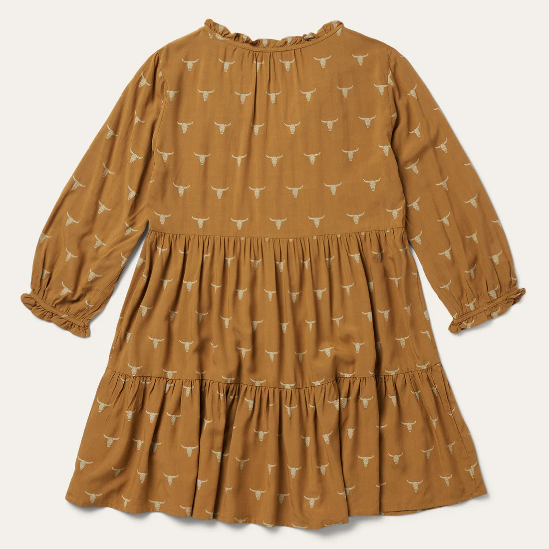 11-057-0590-7036 STETSON MOJAVE LONGHORN PRINT DRESS