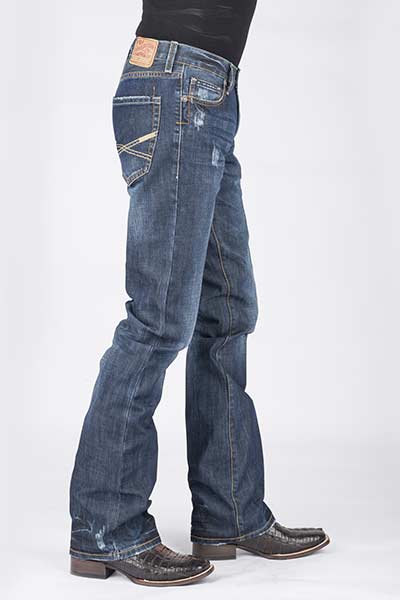 11-004-1014-3000 STETSON MENS JEANS DARK WASH