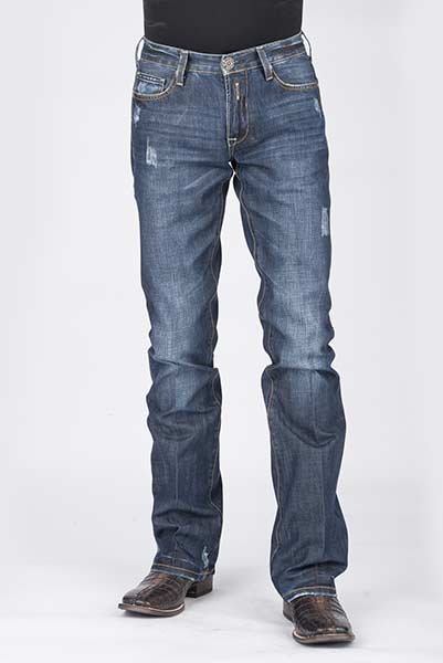 11-004-1014-3000 STETSON MENS JEANS DARK WASH