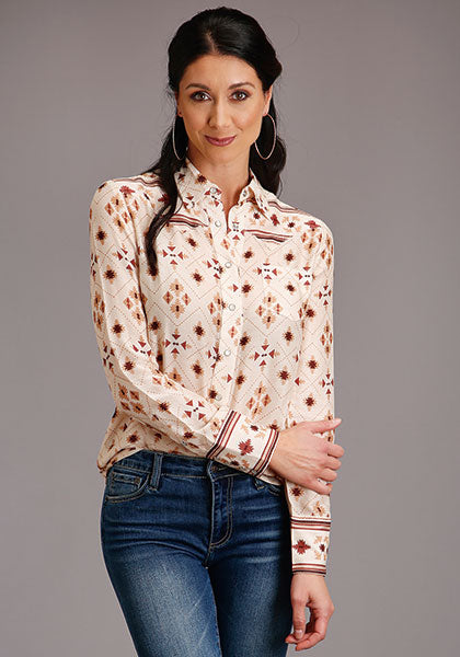 11-050-0590-6020 STETSON WOMENS L/S SHIRT