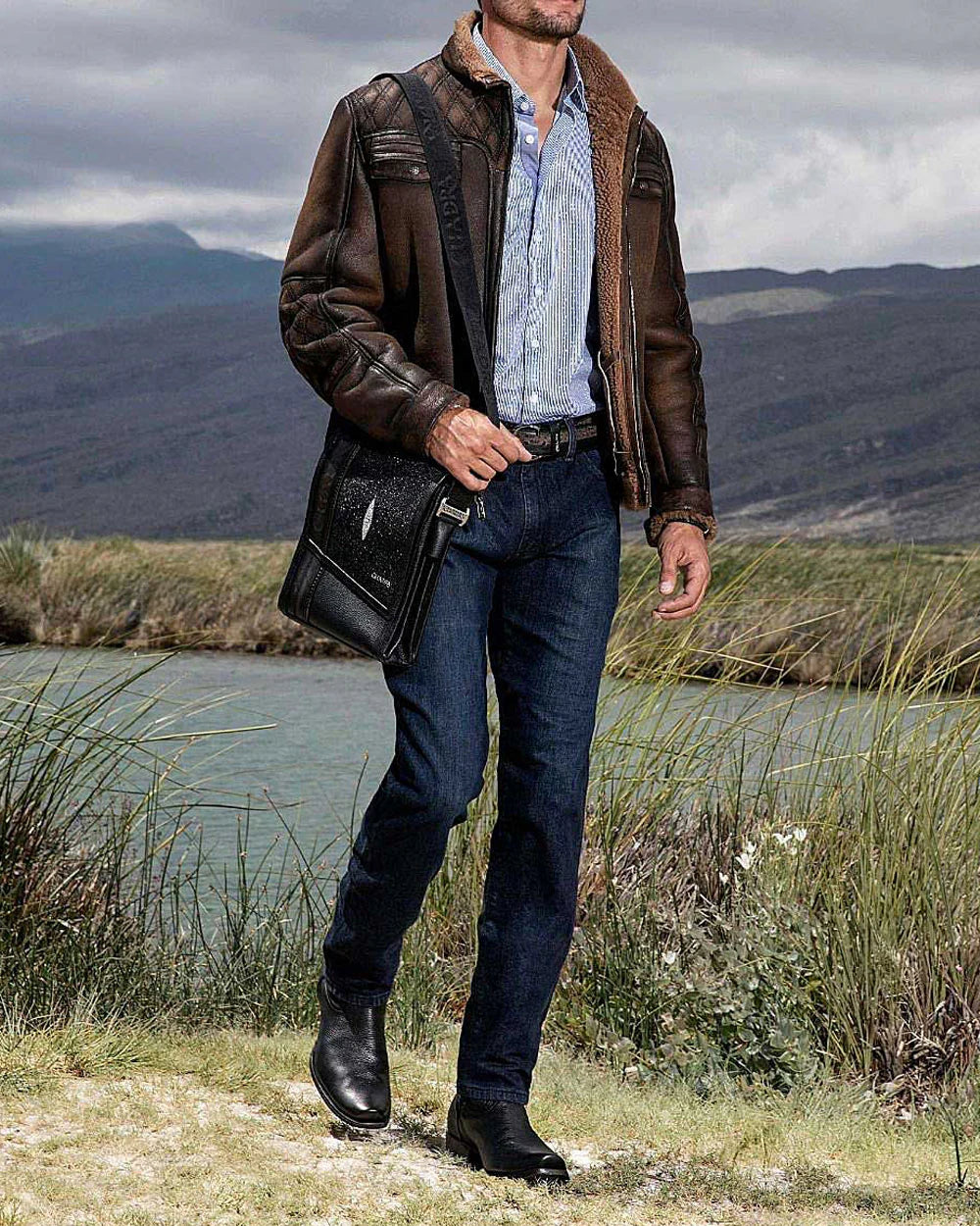 CU587 CUADRA DEER LASER BLACK BOOT
