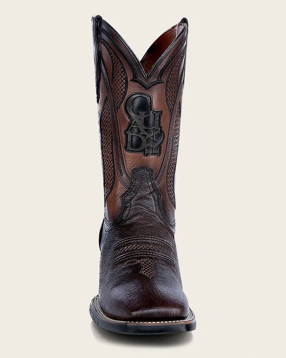 CU864 CUADRA HANDCRAFTED BROWN OSTRICH RODEO COWBOY BOOT