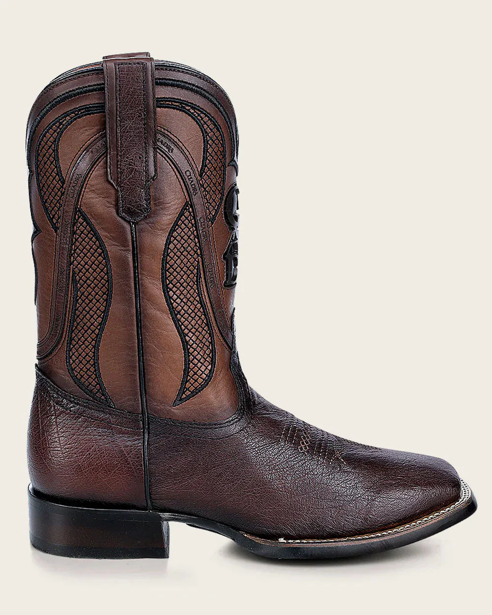 CU864 CUADRA HANDCRAFTED BROWN OSTRICH RODEO COWBOY BOOT