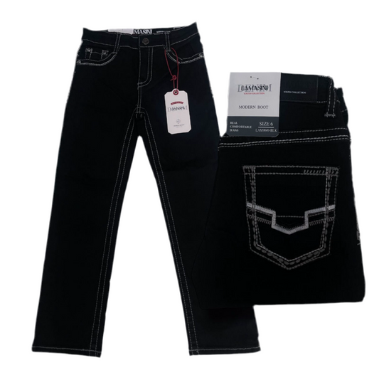 LAM9049 KIDS JEANS BLACK