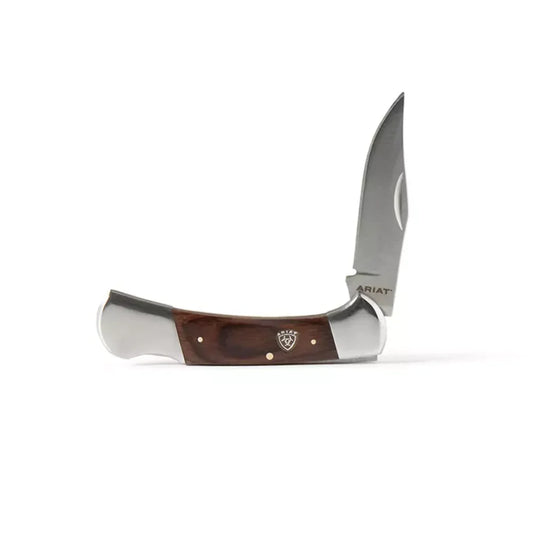 A710011102 Ariat Folding Blacklock Knife - Medium