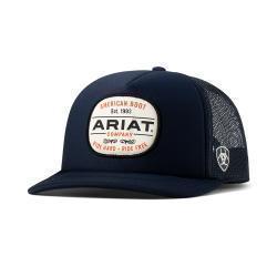 A300091103 ARIAT MENS CAP PATCH NAVY