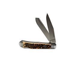 A710010908-L ARIAT MUSKRAT FOLDING KNIFE TAN