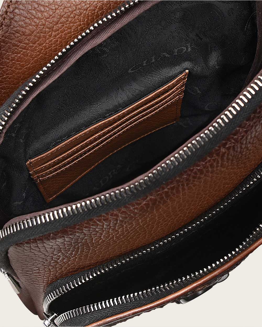 DU503 CUADRA PYTHON CROSS BODY BAG