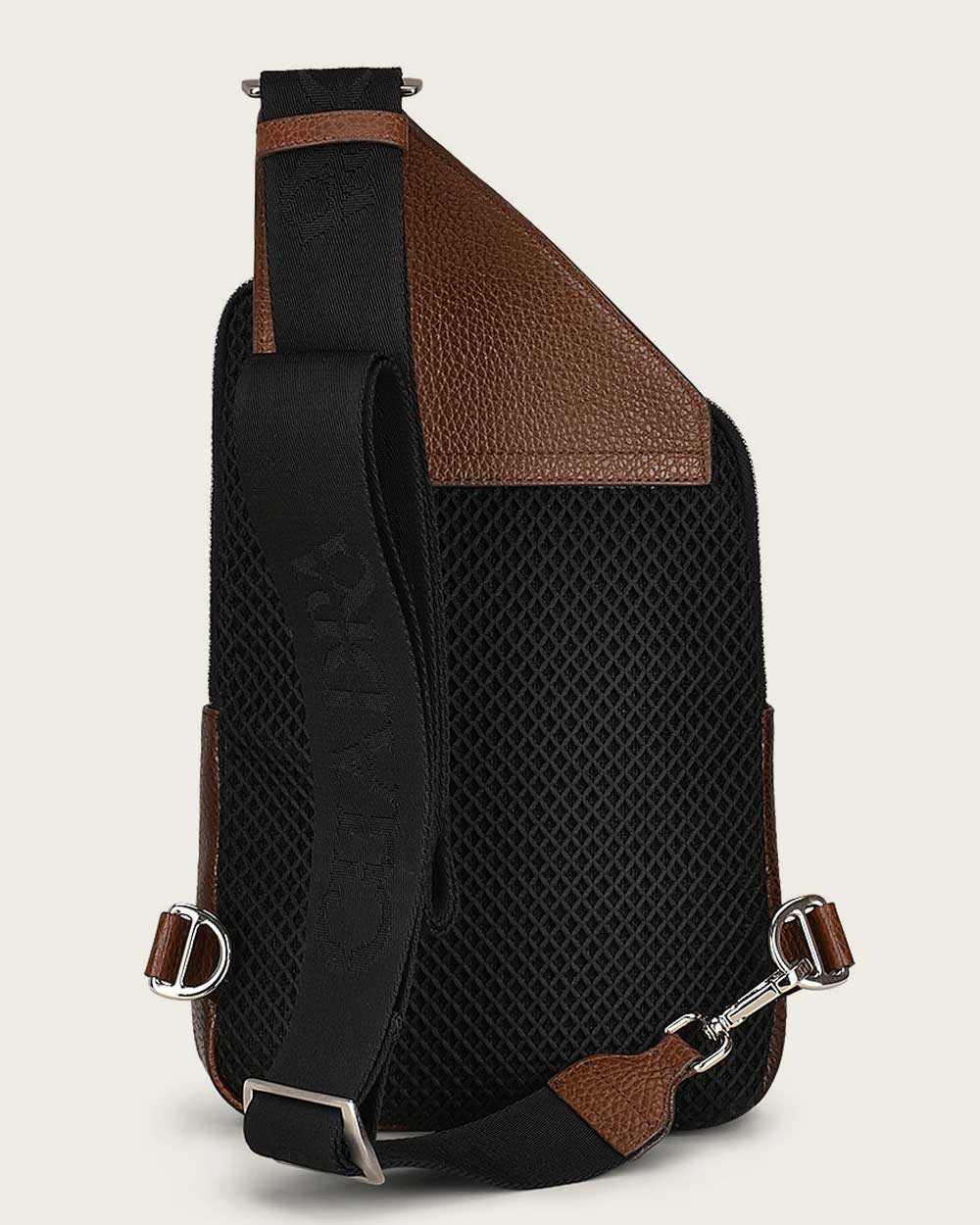 DU503 CUADRA PYTHON CROSS BODY BAG