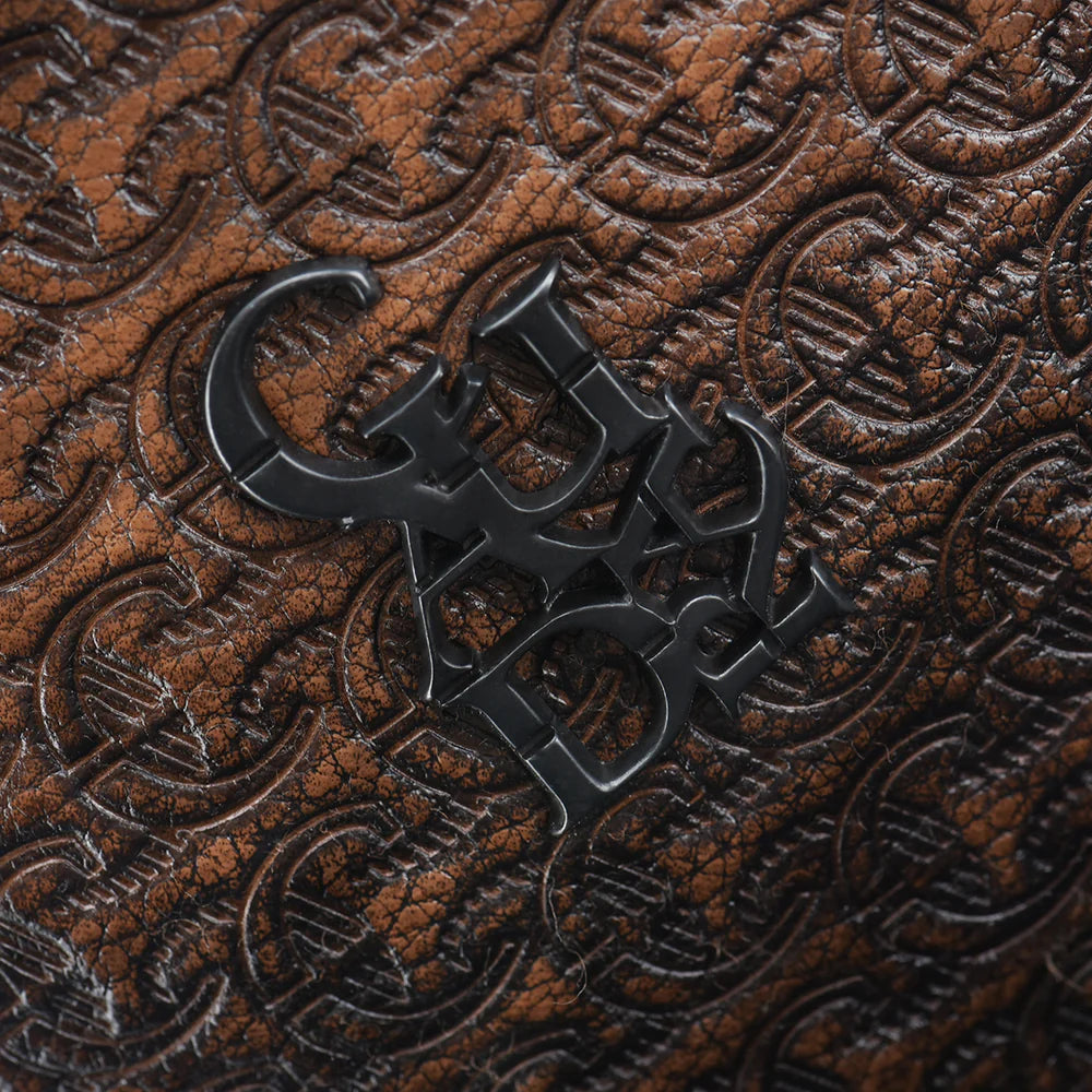 DU595 CUADRA BG DARK BROWN SHOULDER BAG