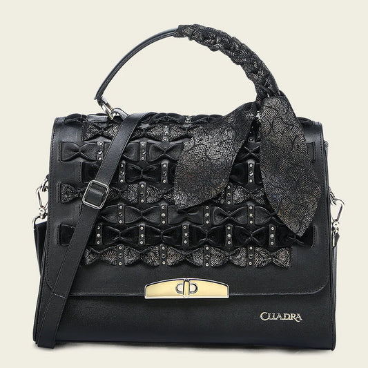 DU743 LD CHOCOLATE STINGRAY LASER & ZIPPER BAG