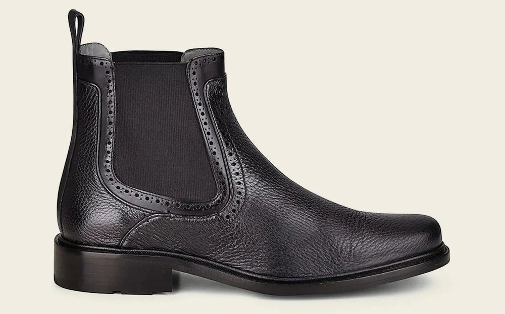 FC441 FRANCO CUADRA BLACK DEER DRESS BOOTS