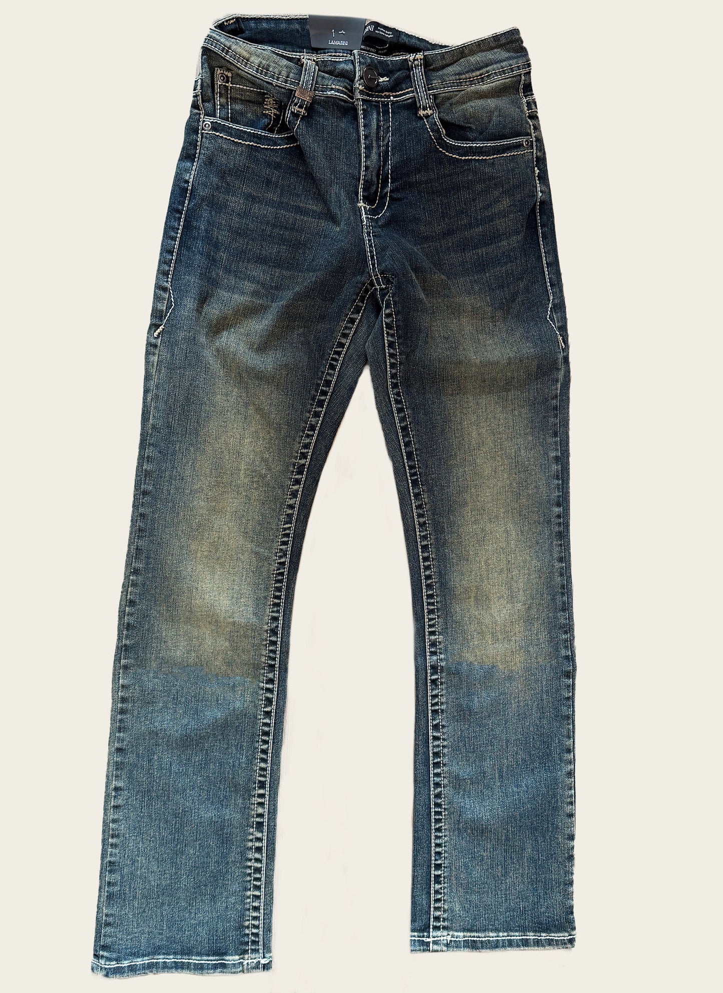 LAM9037 DARK BLUE JEANS 3135